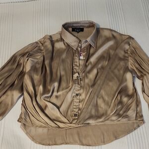 Aakaa Tan Blouse